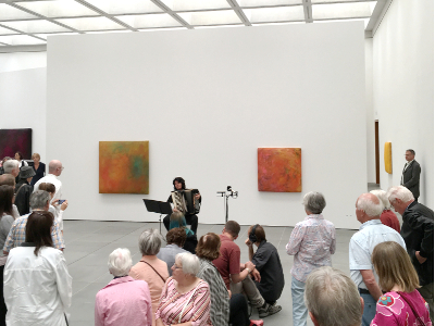 Konzert Neue Museum Gotthard Graubner Ausstellung